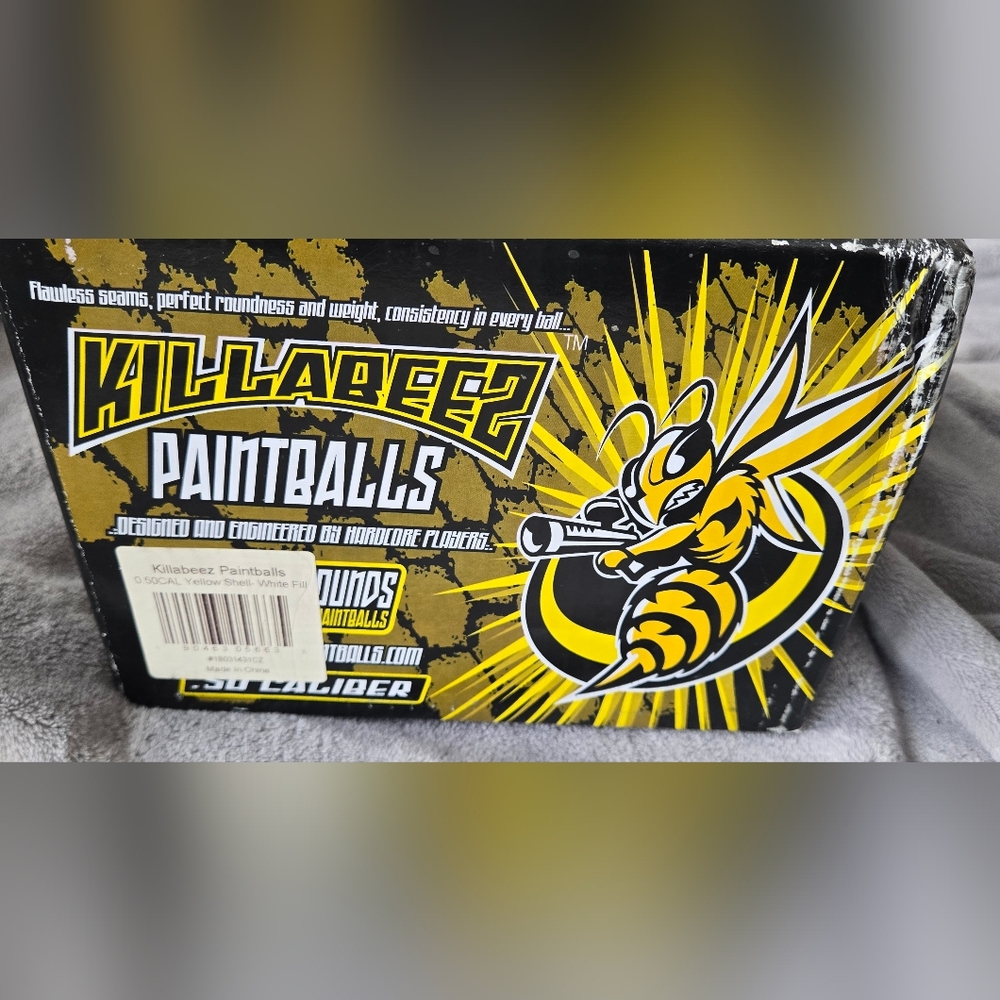 WPN Killabeez Paintballs.  2000 COUNT. .50 Caliber